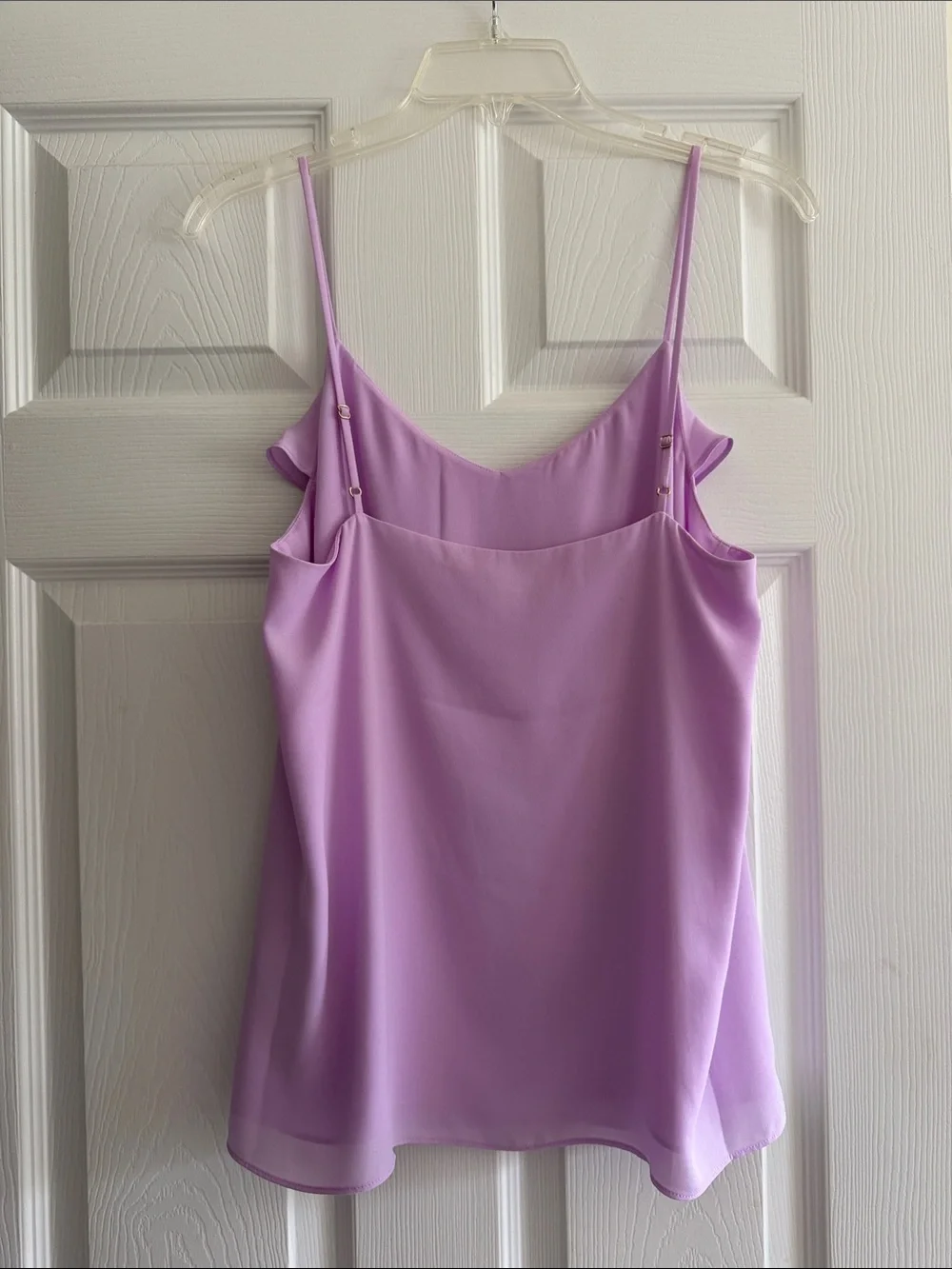 Lilly Pulitzer Lavender Ruffle-Front Tank - Picture 2 of 4